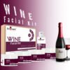 Wine Facial Kit social media post